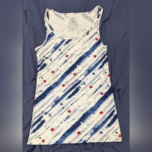 Women's tank top star's and stripes x-l